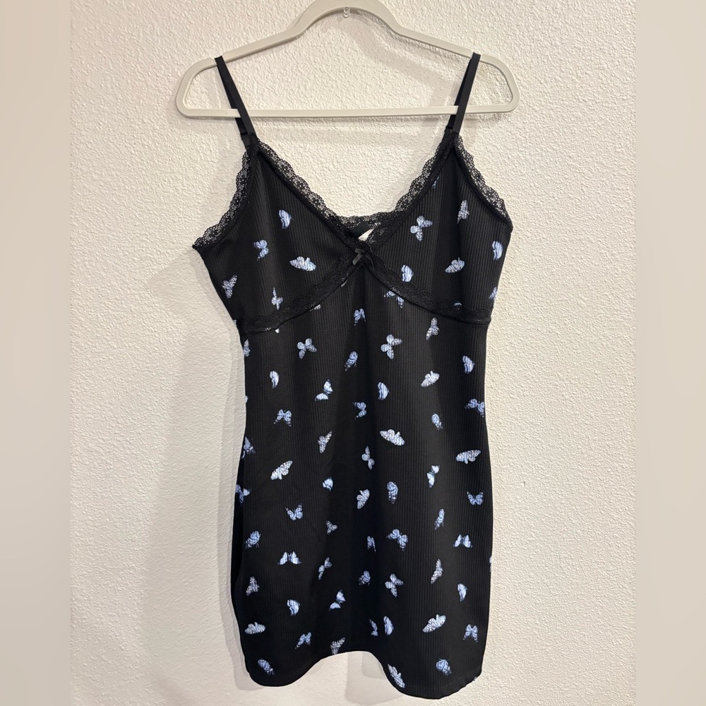 Blue Butterfly Dress